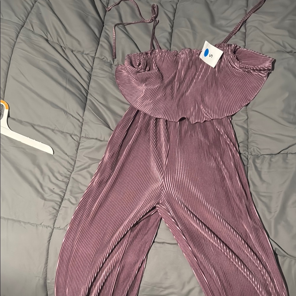 Elegant Mauve Jumpsuit